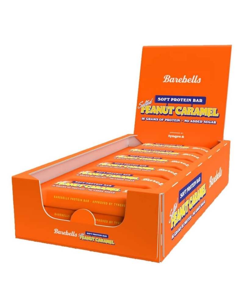 12 kpl Barebells Salted Peanut Caramel, 55&nbsp;g