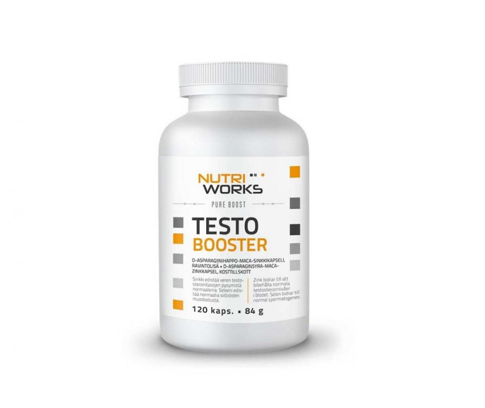 Nutri Works Testo Booster, 120 kaps.