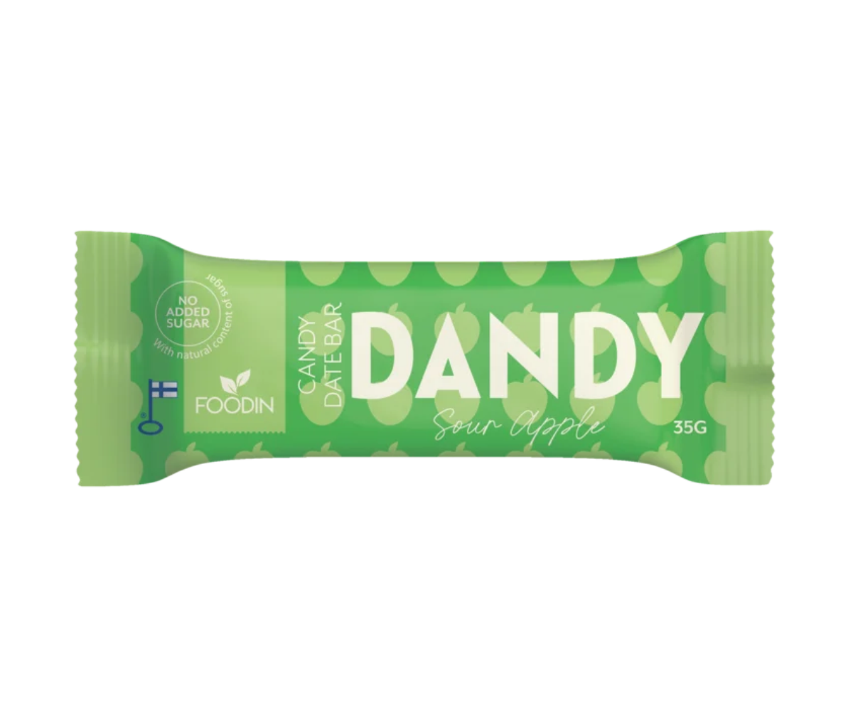 Foodin Dandy Candy Date Bar, 35&nbsp;g, Sour Apple