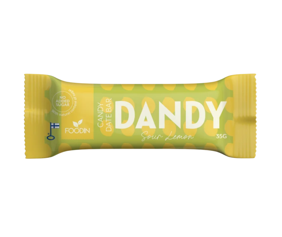 Foodin Dandy Candy Date Bar, 35&nbsp;g, Sour Lemon