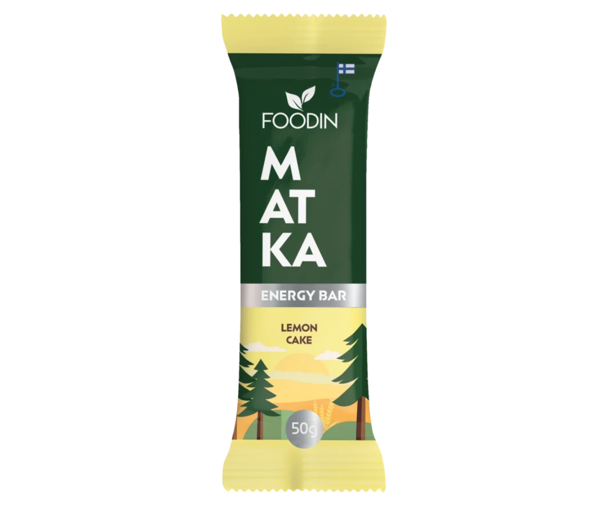 Foodin MATKA Energy Bar, 50&nbsp;g, Lemon Cake