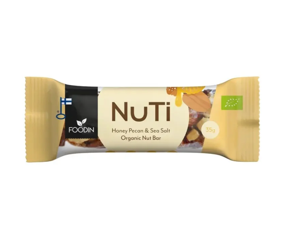 Foodin NUTI, 35&nbsp;g, Honey, Pecan & Sea Salt
