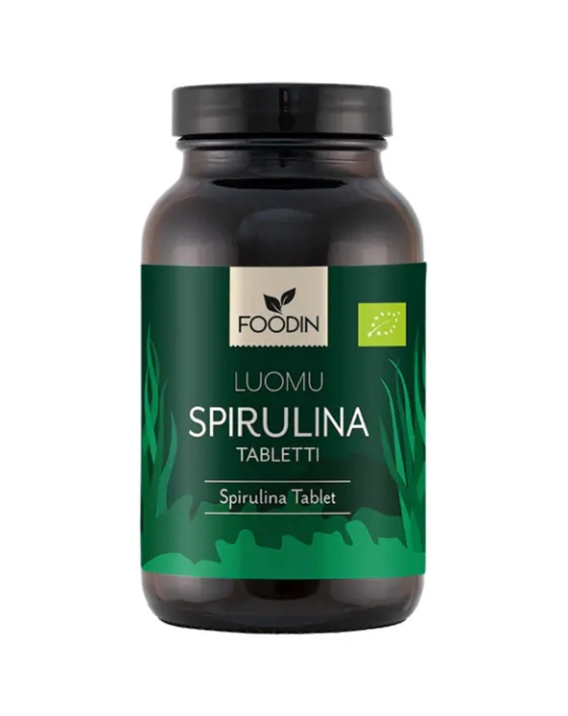 Foodin Spirulinatabletti, 110&nbsp;g