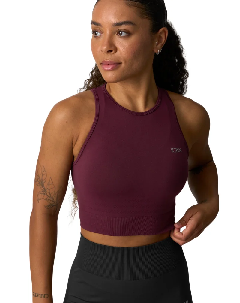 ICIW Define Seamless Cropped Tank Top