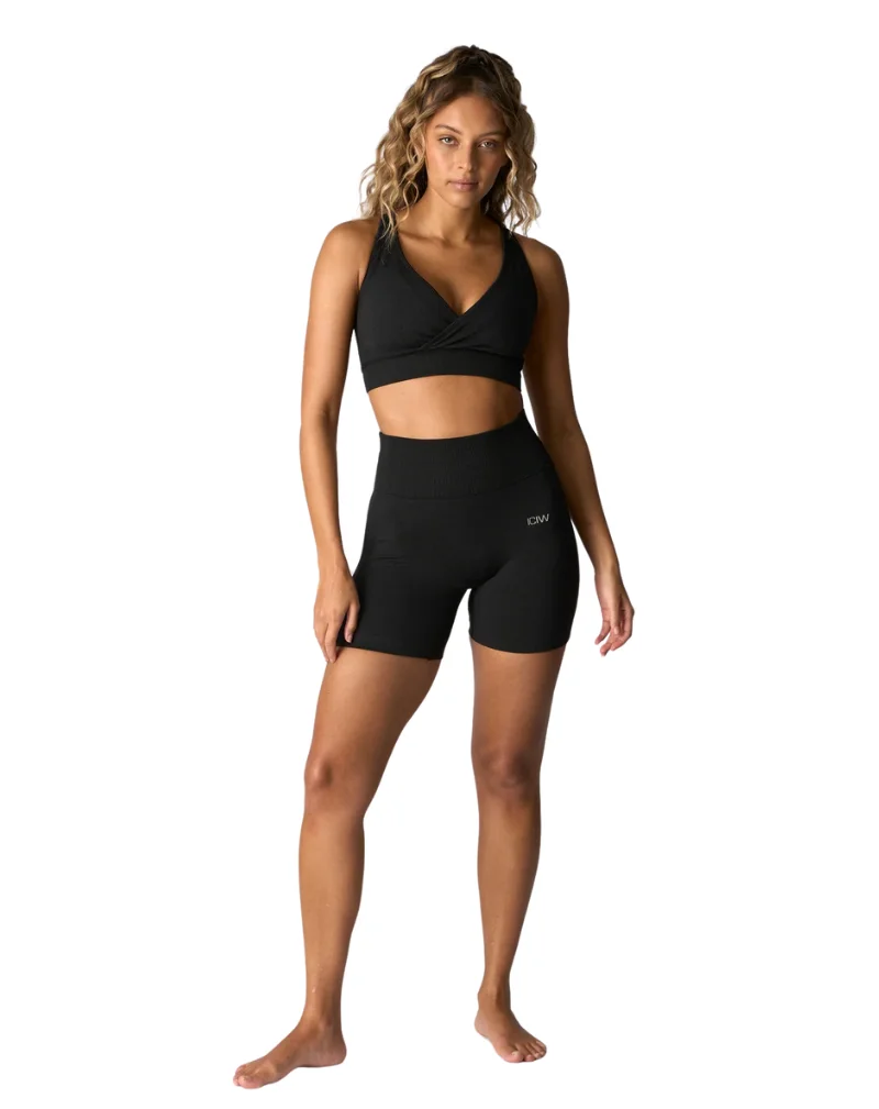 ICIW Soft Seamless Shorts (Poistotuote), Black