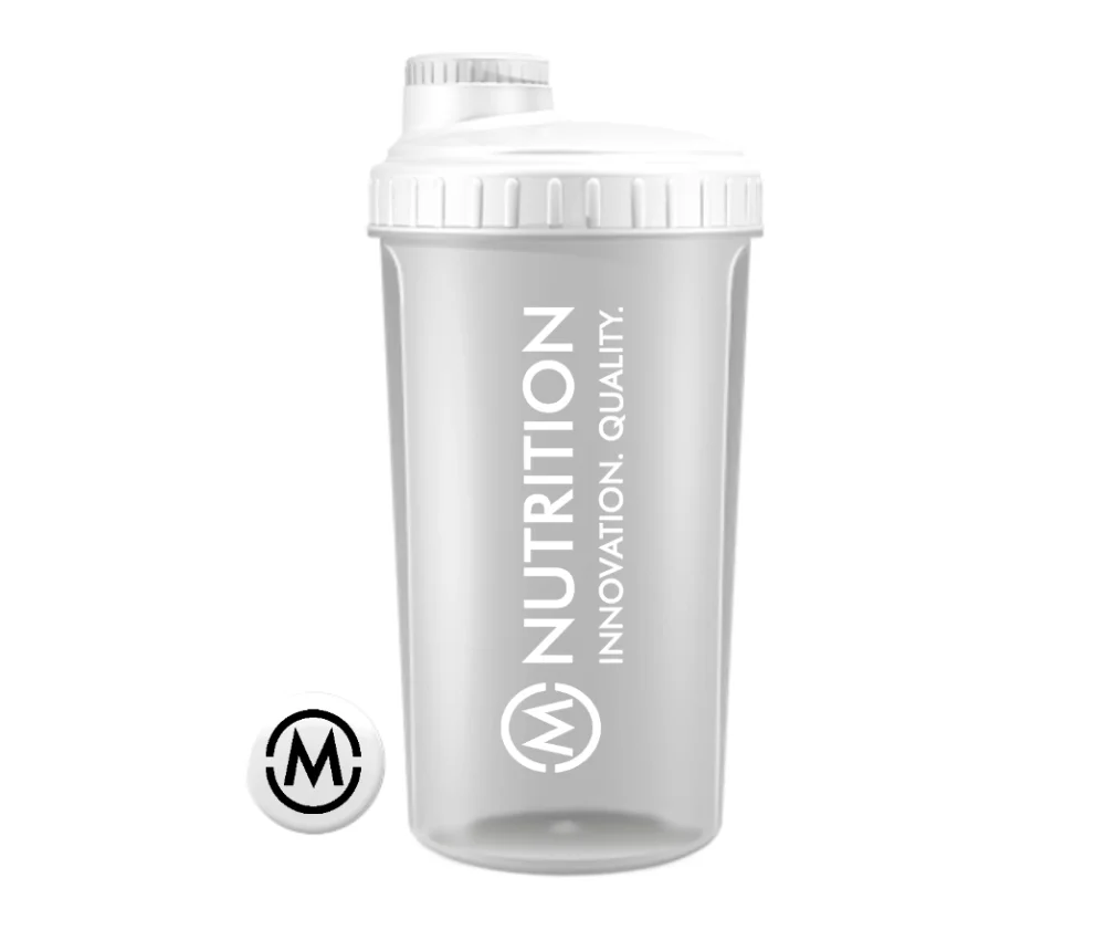 M-Nutrition Shaker, Läpinäkyvä 750 ml