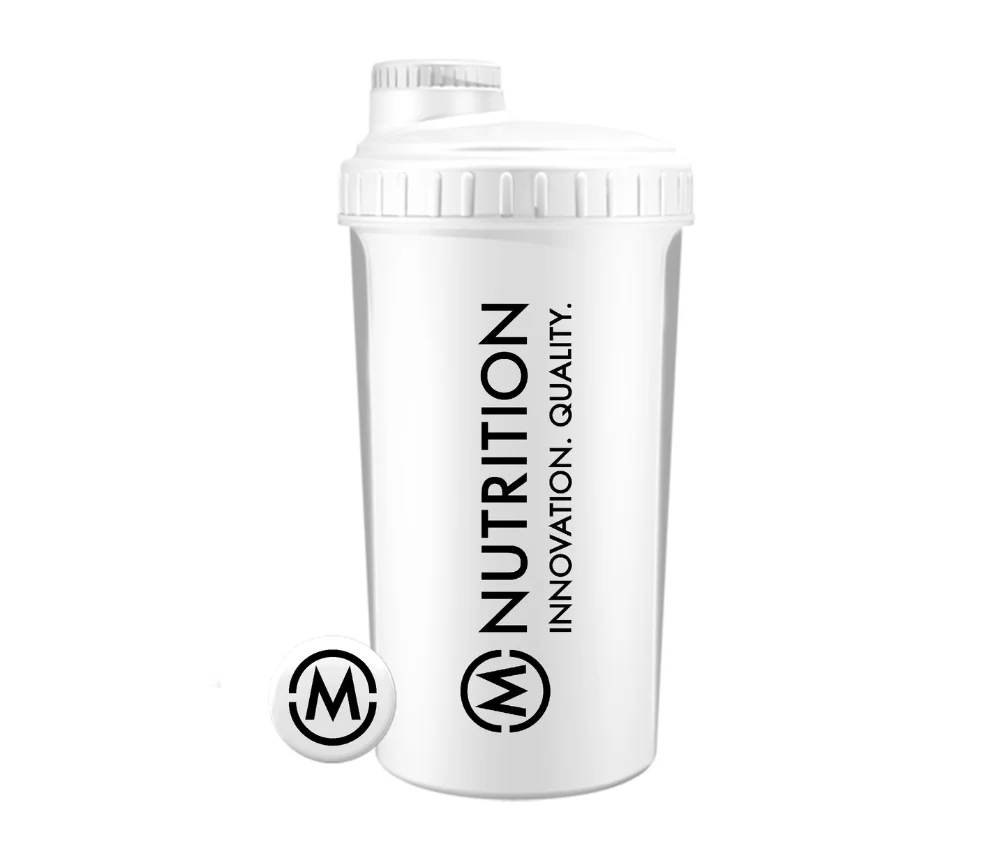 M-Nutrition Shaker, Valkoinen 750 ml