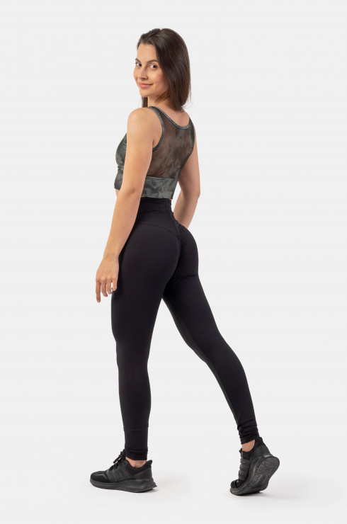 NEBBIA Classic High-Waist Performance Leggings 403, Black