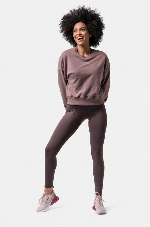 NEBBIA Classic High-Waist Performance Leggings 403, Brown