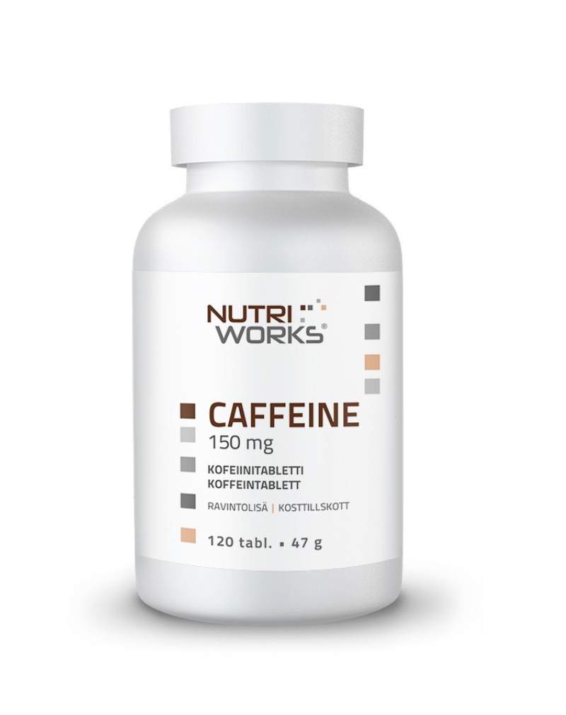 Nutri Works Caffeine, 120 tabl.