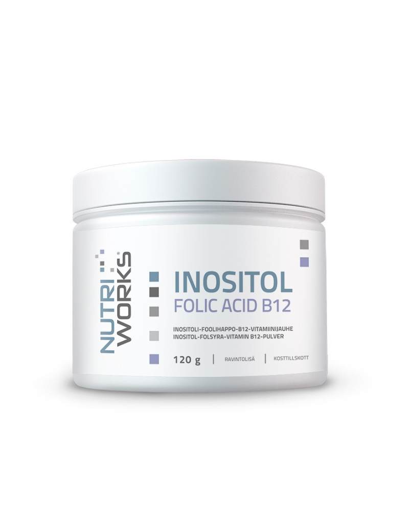 Nutri Works Inositol Folic Acid B12, 120&nbsp;g