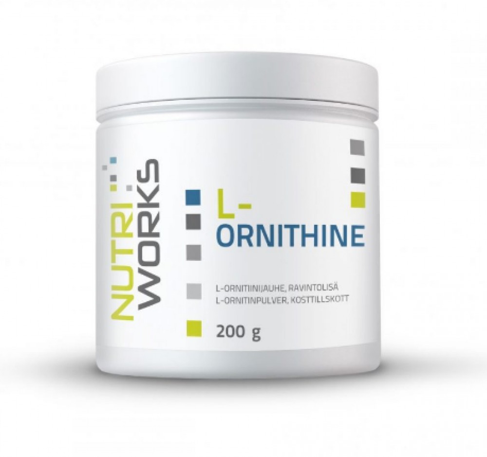 Nutri Works L-Ornithine, 200&nbsp;g