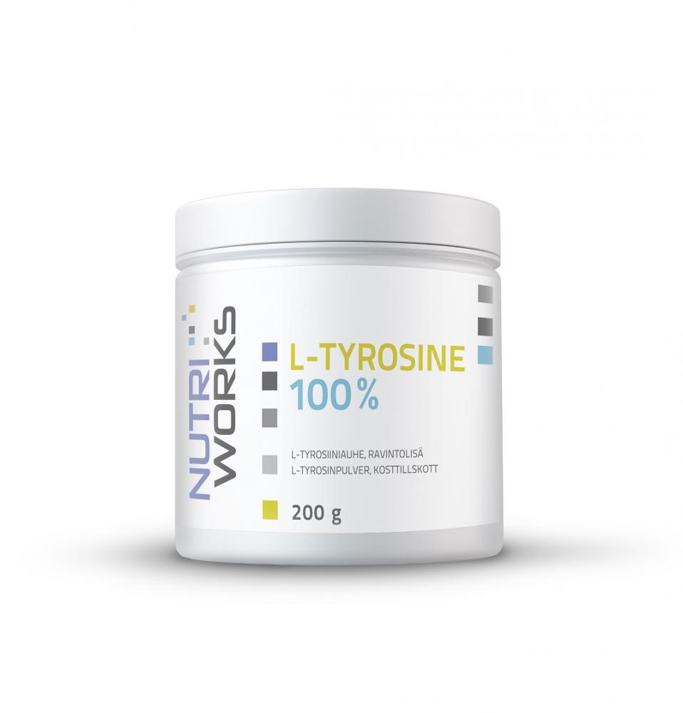 Nutri Works L-Tyrosine 100 %, 200&nbsp;g