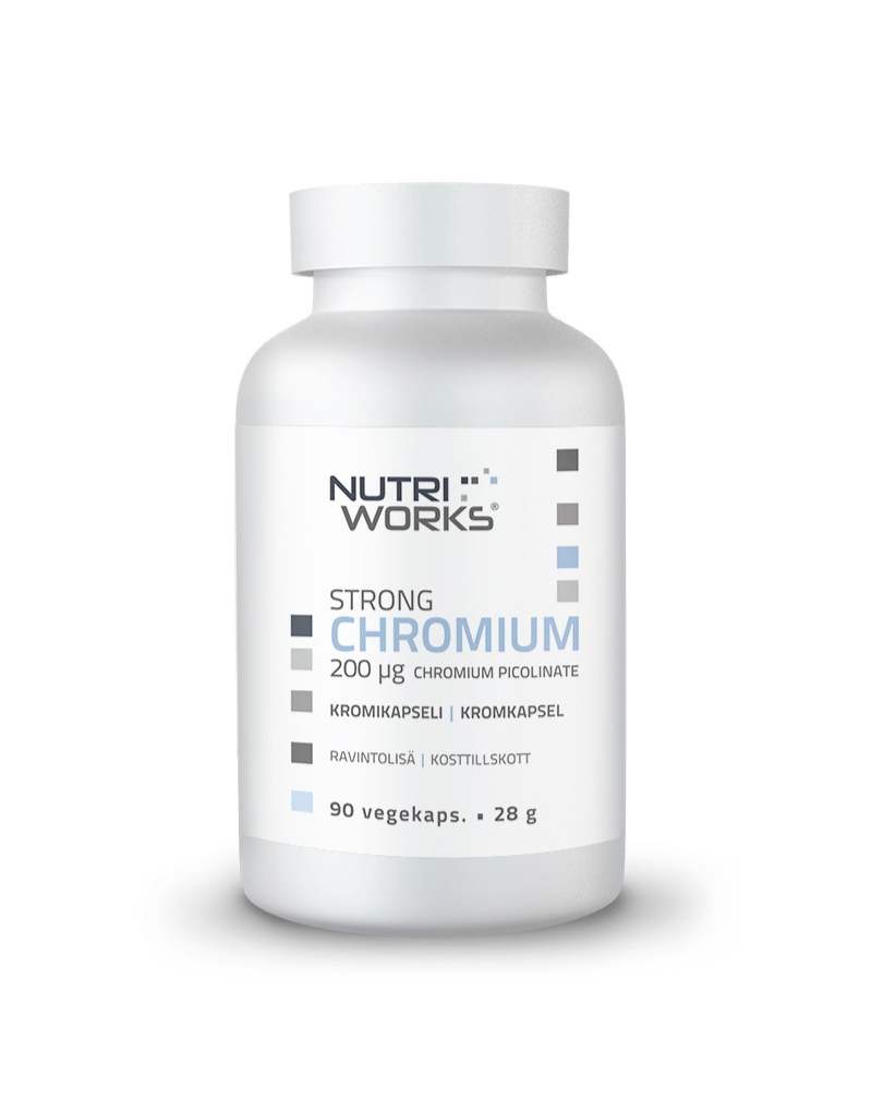 Nutri Works Strong Chromium 200 µg, 90 kaps. (26.09.2026)