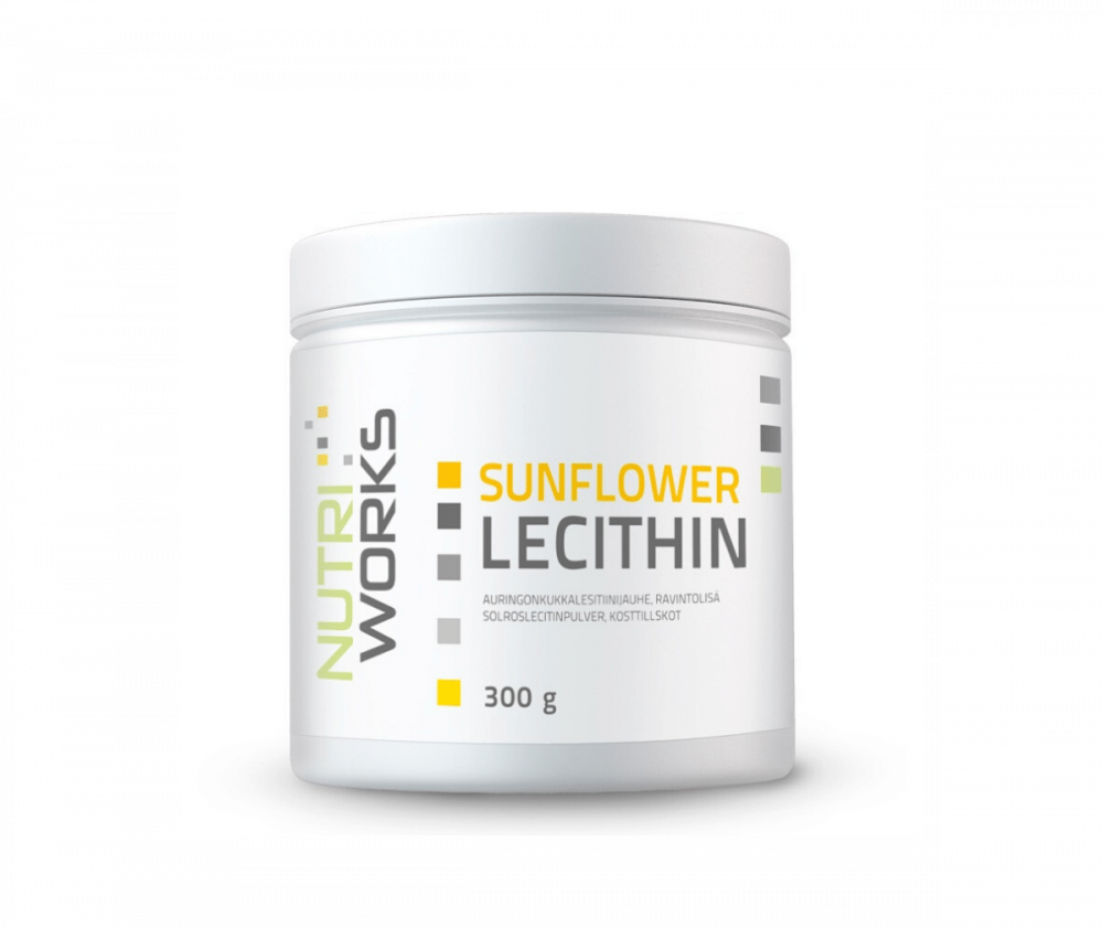 Nutri Works Sunflower Lecithin, 300&nbsp;g