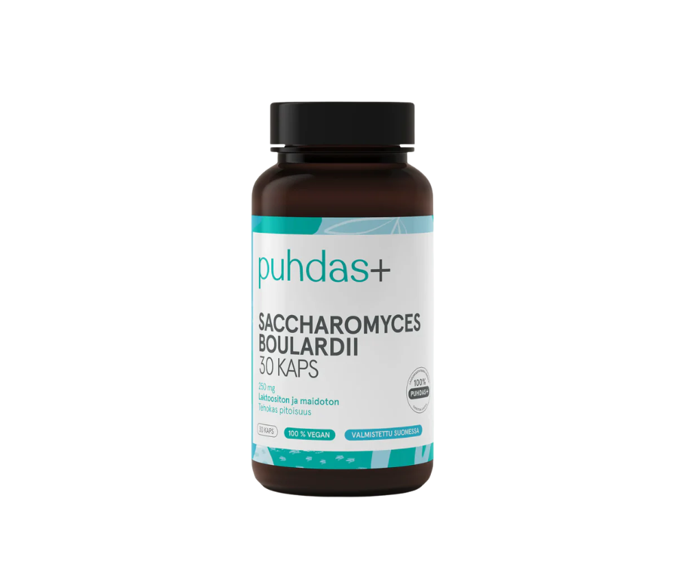 Puhdas+ Saccharomyces Boulardii 250 mg