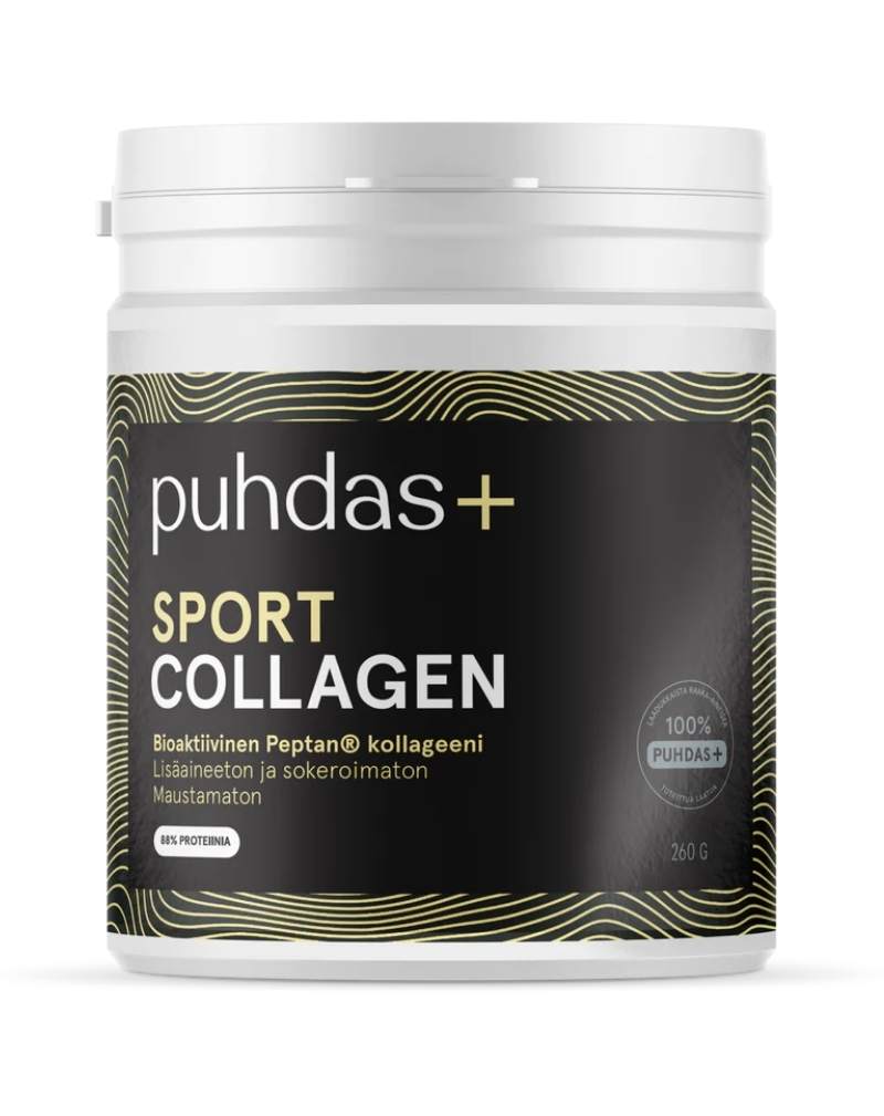 Puhdas+ Sport Kollageeni, 260&nbsp;g