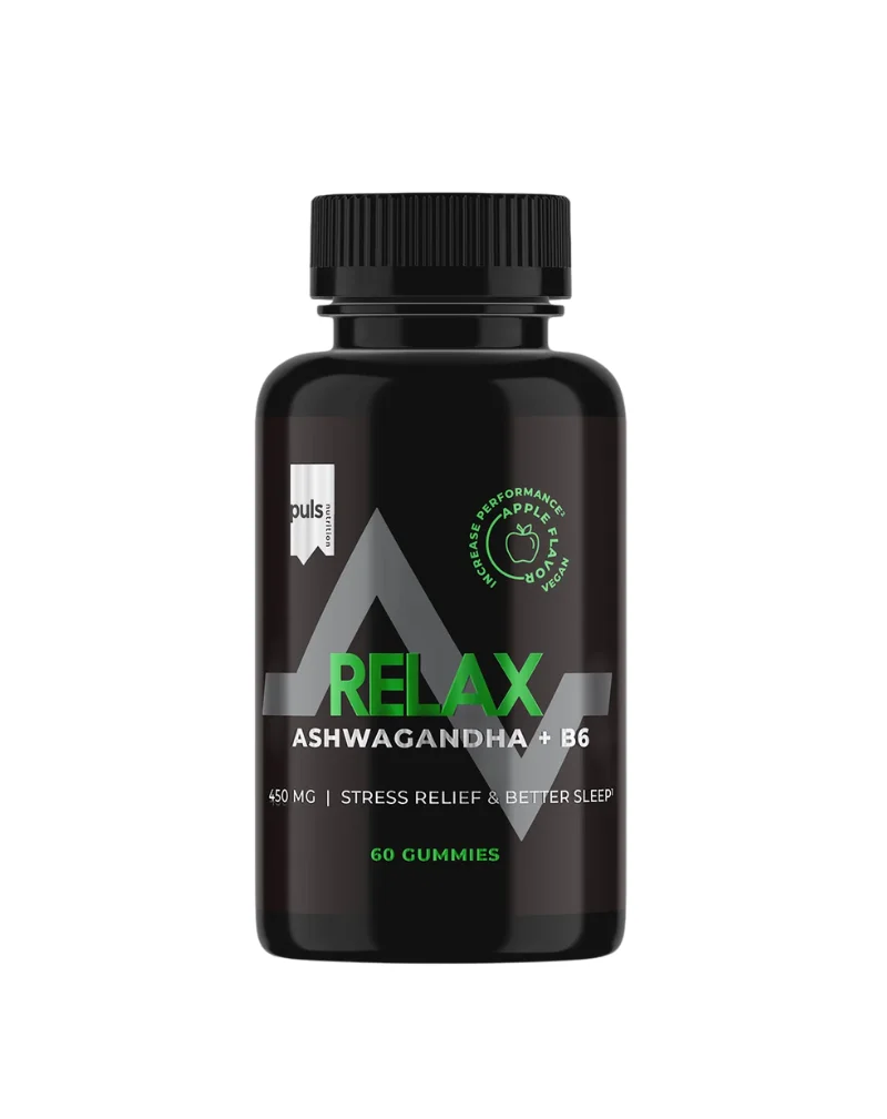 Puls Relax Ashwagandha + B6, 60&nbsp;gummies