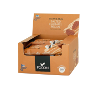 12 kpl Foodin Clean & Real Protein Bar, 55&nbsp;g, Salted Caramel Pecan