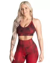 Better Bodies High Line Short Top (Poistotuote), Chili Red Grunge