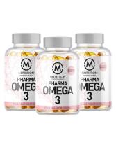 Big Buy: 3 kpl M-Nutrition Pharma Omega 3 (360 kaps.)