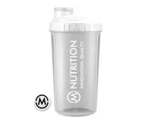 M-Nutrition Shaker, Läpinäkyvä 750 ml