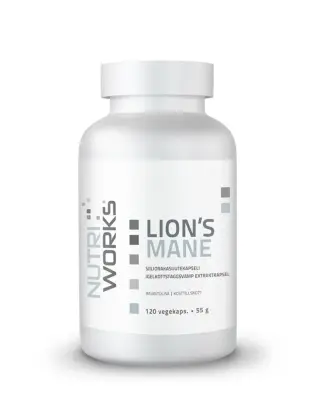 Nutri Works Lions Mane, 120 kaps.