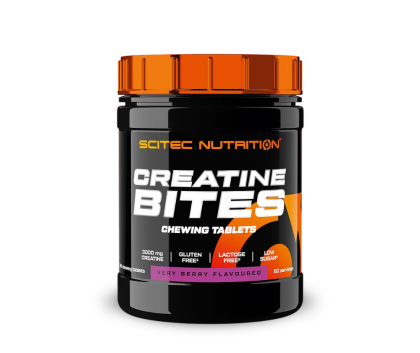 SCITEC Creatine Bites, Very Berry, 240 tabl.