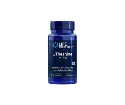 LifeExtension L-Theanine 100 mg, 60 kaps.
