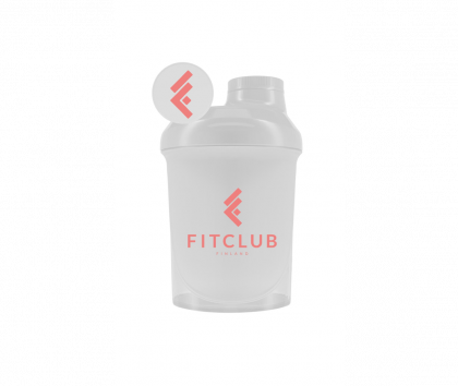 Fitclub Finland Shaker, 300 ml, Valkoinen