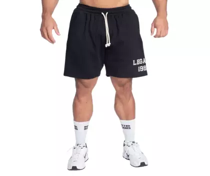 Better Bodies Legacy Thermal 6" Shorts, Black Desert