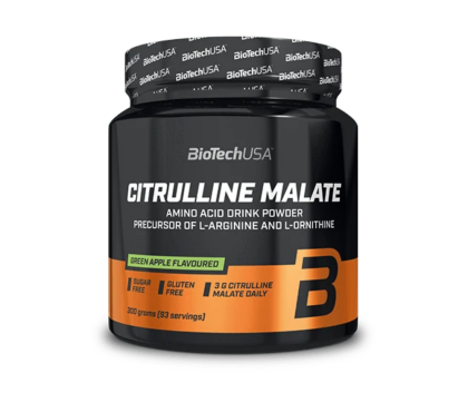 BioTechUSA Citrulline Malate, 300&nbsp;g, Green Apple