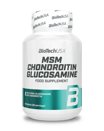 BioTechUSA MSM Chondroitin Glucosamine, 60 tabs.