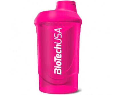 BioTechUSA Wave Shaker, 600 ml, Pinkki