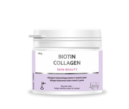Biotin Collagen Skin Beauty jauhe, 100&nbsp;g