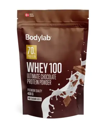 Bodylab Whey 100, 400 g, Ultimate Chocolate