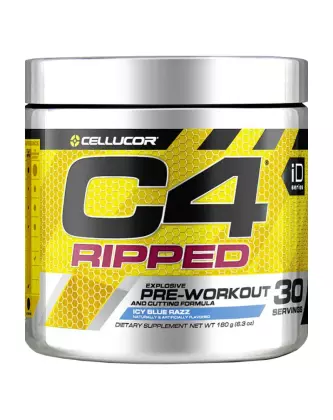 Cellucor C4 Ripped, 30 servings, Icy Blue Razz