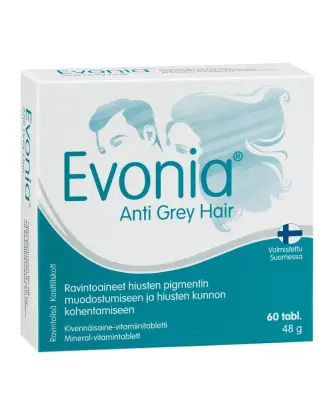 Evonia Anti Grey Hair, 60 tabl
