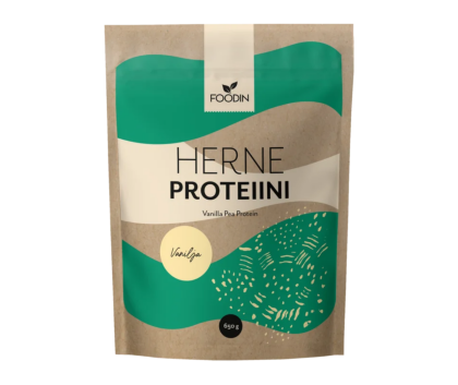 Foodin Herneproteiini, 650&nbsp;g, Vanilja