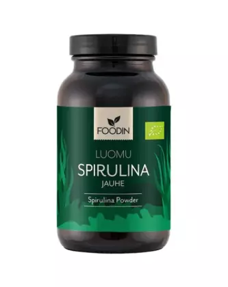 Foodin Spirulinajauhe, 120&nbsp;g