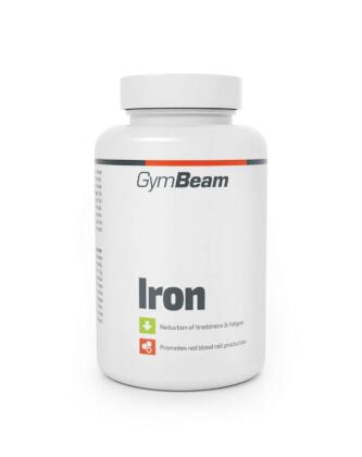 GymBeam Iron, 120 kaps. (09/26)