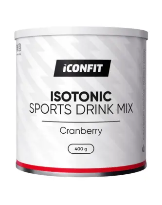 ICONFIT Isotonic Sports Drink, 400 g, Cranberry