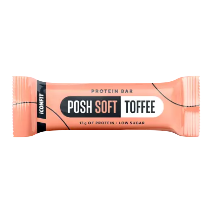 ICONFIT Posh Soft -proteiinipatukka, 40&nbsp;g, Toffee