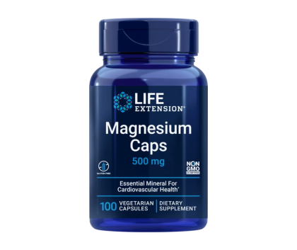 LifeExtension Magnesium Caps 500 mg, 100 kaps.