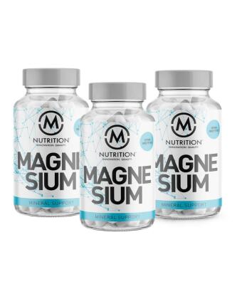 Big Buy: 3 kpl M-Nutrition Magnesium (360 kaps.)