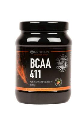 M-Nutrition BCAA 411 500&nbsp;g Trooppinen vesimeloni