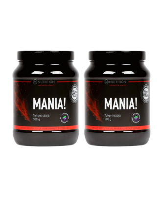 2 kpl M-Nutrition MANIA! Mustaherukka