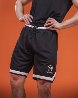 M-Nutrition Mesh Training Shorts, Black (Poistuva malli)