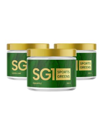 Big Buy: 3 kpl M-Nutrition Sports Greens 1 (630&nbsp;g)