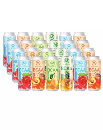 Mix & Match: M-Nutrition BCAA-valmisjuoma 24-pack